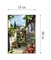 Needlepoint canvas for halfstitch without yarn Canvas Provencal Corridor SE929.572 Seg De Paris Printed Tapestry Canvas